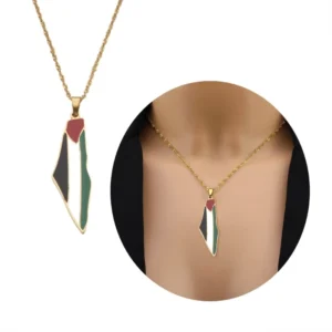 Neck Jewelry Stainless Steel Material PALESTINE