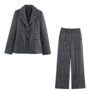 super cozy Suit jacket+pants set