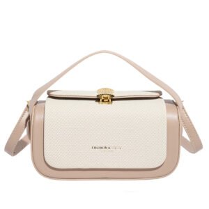 Fashionable Trendy Elegant Small Square Bag Shoulder Crossbody Bag Literary Simple Handbag Luxury Retro Box Bag Wholesale