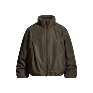 Half high collar bread jacket