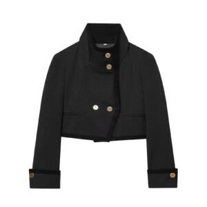 New Women's Fashion Casual Buttoned Short Jacket