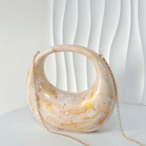 Handbag Stone patterned Banquet Bag Simple and Large Capacity