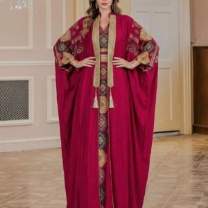 FALAHfit red kaftan