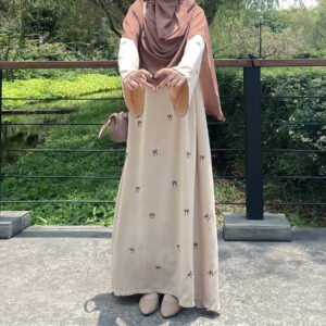 Butterfly Knot Embroidered Dress